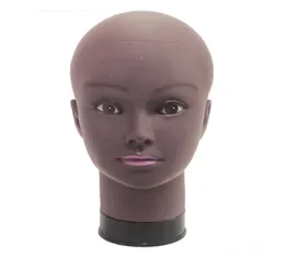 Afro kadın manken kafası peruk yapmak manikin modeli yapmak şekillendirme pratiği kuaförlük şapka standı 54cm5975172