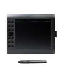 Gaomon M106K Professional 10 tum grafisk surfplatta för ritning med USB -konst Digital surfplatta 2048 nivåer Pen7955615