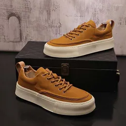 Scarpe casual Designer autunnale di alta qualità Sport da uomo Ritorno agli antichi Sneakers con piattaforma maschile di lusso antiscivolo