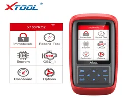 XTOOL X100 Pro2 OBD2 Programmatore chiave automatica Regolazione chilometraggio X100PRO Codice di ripristino ECU Leggi strumenti per auto Aggiornamento multilingue6543948