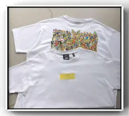Time style Kith x Simpson co branded cartoon clown family po collection family stampato Tshirt manica corta nuova moda6135781