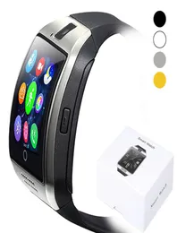 Smart Watch con fotocamera Q18 Bluetooth Smartwatch supporto SIM TF Card Fitness Activity Tracker Orologio sportivo per Android3165623