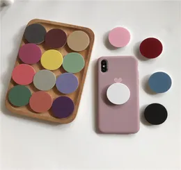 حاملي الفراغات السامحة وسادة الهواتف الهاتفية للهاتف لجهاز iPhone 12 Pro Max Samsung Xiaomi Universal Finger Bracelet Logo Custom 17 Colors4757461