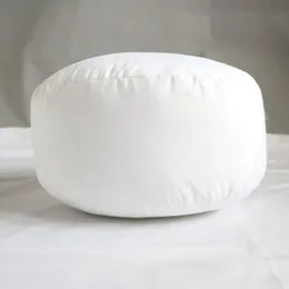 Almofada decorativa travesseiro assento redondo yoga tatami inserção interna almofada núcleo enchimento3199