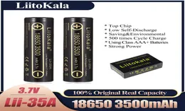 Liitokala lii35a 37v pil 18650 3500mAh 10A Dereceli Şarj Edilebilir Piller9895856