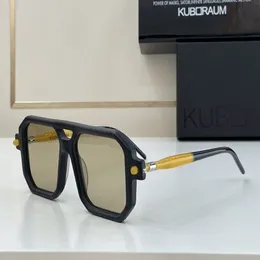 KUB#RAUM P8 Classic Retro Mens Solglasögon Fashion Design Womens Glasses Luxury Brand Designer Eyeglass Top High Quality Trendy Fam253k