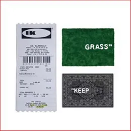 Tidvattnet Keep Carpet Green Grass Mat Säljer saker Kvitton Mattmattor Soft226L