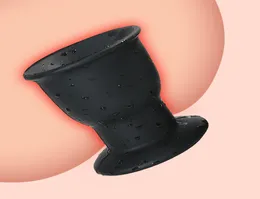 Giant Silicone Hollow Anal Plug enorma dildo rumpa vaginal dilator prostata massage speculum enema sm vuxen sexig leksak5 skönhetsartiklar9841122