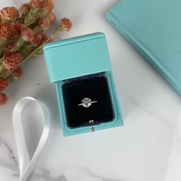 Luxuriöser Designer-Ring für Damen, Ringe mit einem einzelnen Edelstein, Geschenk für einen Antrag für ein geselliges Beisammensein, wunderschön, good311m