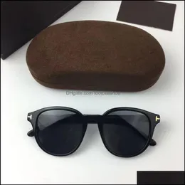 Aessories Tom 752 Top Original High Quality Designer Sunglasses For Men Famous Fashionable Classic Retro Luxury Brand Eyeglass Fas258A