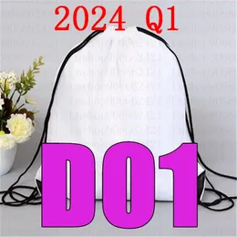 最新の2024 Q1 DA 01ドローストリングバッグDA01ベルト防水バックパックシューズ服ヨガランニングフィットネス旅行240227