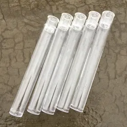 Rökning kristall akryl täcker torr ört tobak preroll cigarett cigarhållare stash fodral bärbar tätningslagring cylinder flask fuktsäker fick container dhl