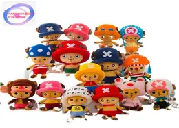 30 سم قطعة واحدة من ألعاب الأنيمي Tony Chopper Luffy Sabo Sanji Pattern Soft Plush Plush Toys Conte Cartoon Plush Kid Gift Q09350612