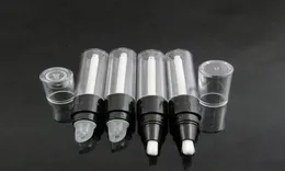 45 ml TransparentBlack Lip Gloss TubeBottle Empty Round Mini Pen Disponible Plastic Dial Up Pen with Silicon Tip8137854
