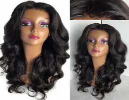 Glueless Brazilian Wet and Wavy Human Hair Wigsブラジルのボディウェーブレースフロントウィッグ