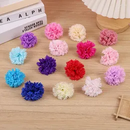Decorative Flowers Five-Layer Carnation Soap Flower Head Mother's Day Bouquet Gift Simulation DIY Handmade Material Accessories Fiv