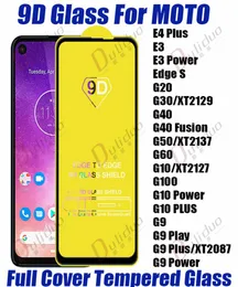 9D Full Cover Tempered Glass Phone Screen Protector för Samsung Galaxy Motorola E4 Plus E3 Power Edge S G20 G30 G40 G50 G60 G10 G11866617