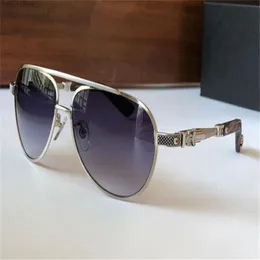 Fashion design sunglasses BLADE HUMMER II retro pilot metal frame simple and generous style top quality uv400 protective glasses286E