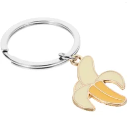 Keychains Key Chain For Car Keys Wallet Keychain Men Ring European And American Chains Women Banana