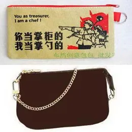 Evening Bags DA Mini Pochette Accessoires Ebene N58009 AZUR N58010 eller bomullsväska säljs inte separat kundorder 284o