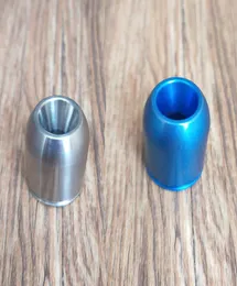 EDC Bullet Pendant Chain Necklace TITANIUM DIY ParaCord Lanyard Bead Zipper pull DZ11 Hole Diameter 5mm2544965