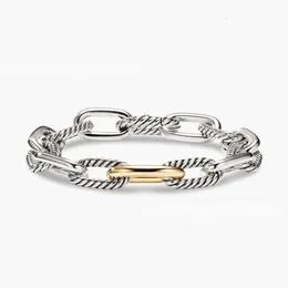 Designer di gioielli Davids Yurmas Bracciale DY Semplice ed elegante popolare anello in corda intrecciata Bracciale Davids Bracciale Davids