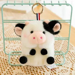 Hot selling wholesale Cute Panda Pendant Doll Plush Toy Keychain Bookbag Pendant Grab Machine Simulation Little Panda