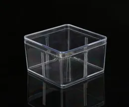 Название товара wholesale Квадратная пластиковая коробка 9,5*9,5 см для небольших аксессуаров Прозрачные упаковочные коробки из ПВХ с крышкой-контейнером SN725 11 LL Код товара