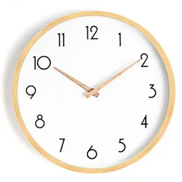 Nordic Wall Clock Home Room Modern Minimalist Watches Decor Mechanism Mechanism Silent Saleing 5Q141 Y200109259A