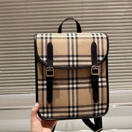 Luksusowe małe kwadratowe torby projektant plecak moda mężczyzna Kobiety Plaid Striped School Torebka Diamond Wzór Diamentowy