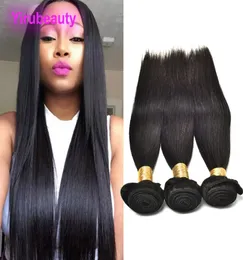 Peruvian Unprocessed Human Hair Yirubeauty Body Wave Straight Virgin Hair 3 Or 4 Five Bundles Double Wefts 830inch Hair Products4220491