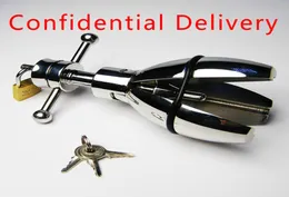 Strumento aperto per allungamento anale Confidential Delive Bdsm Plug Giocattolo del sesso anale Giocattoli per adulti Bondage in metallo inossidabile Bullone di espansione ano Ass3566614