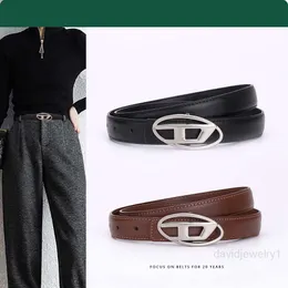 Disel Belts for Men Designer diesl Belts for Men Women Ceinture Korean Version of New Belt for Women with Highend Feel Versatile Double Dshaped Letter Buckle