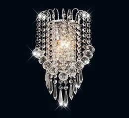 luces led E14 Modern Crystal Mirror Stainless Steel Wall Lights Lamps Sconce Fixtures Lights for Hallway Bedside Living Room7897650