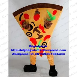Costumi mascotte Pizza Torta Torta Gateaux Costume mascotte Personaggio dei cartoni animati per adulti Vestito Completo Programma per bambini Garden Fantasia Zx100
