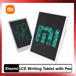 Quadros negros originais xiaomi mijia lcd escrita tablet com caneta desenho digital eletrônico almofada de escrita mensagem placa gráfica novo