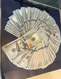 Copiar dinheiro real 1:2 jogando tamanho kwwvn papel mão atmosfera adereços interativos spray suprimentos contas dólar arma barra hhwcf