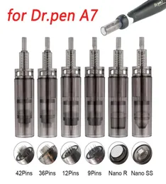 DRPEN A7 Needles Cartridge Dr Pen Ersättnings Mikro Pin Nålskruvkassetter för Auto Microneedle System3319930