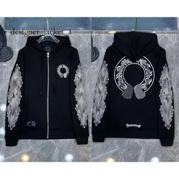 Klasik hoodies heart için erkekler marka mürettebat kalp kış sweatshirtler uzun kollu kromsheart tee ceket gevşek ceket