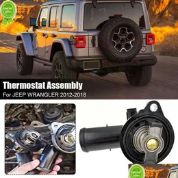 Andere Autoteile Neues Kühlmittel-Thermostatgehäuse OEM für Dodge Durango Jeep Grand Cherokee 2011- 5184651Ag 05184651Ah 5184651Af 5184651 Dhq6G