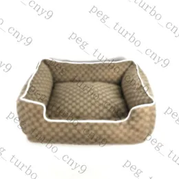 ブランドペットドッグベッドはレタープリントペットケンネルベッド冬の温かい犬の犬小屋ペン2色304x