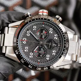 Herren Watch Quartz Timing Movement Uhren 42 mm großes Zifferblatt Saphir wasserdichtes Armbanduhr Montre de Luxe