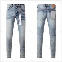 Lila Jeans Designerjeans für Herren Jeans hochwertige Mode -Jeans -Jeans Coolstil Designer Pant Distesses Ripped Biker Black Blue Jean Slim Fit Motorcycle E2