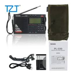 Tecsun PL330フルバンドラジオポータブルFMステレオLW/MW/SW SSB DSPレシーバーショートウェーブラジオ用ラジオ