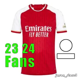 23 24 SAKA Soccer Jerseys G. JESUS ODEGAARD RICE HAVERTZ Gunners MARTINELLI SMITH ROWE THOMAS NKETIAH ZINCHENKO SALIBA TROSSARD Football Shirt Men Kids Sets 109