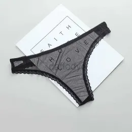 Trosor kvinnors kvinnors trosor fantastiska kvinnor underkläder spets underkläder kvinnlig sexig t-back thong ren japan stil stil låg midja transparenta knickers ldd240311