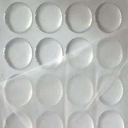 10000pcs lot TOP QUALITY clear back Resin Dot Adhesive Stickers 1 Circle 3D epoxy sticker Dome KD1299l