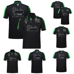 F1 Formula One short-sleeved T-shirt 2024 racing team drivers' short-sleeved racing suit POLO shirt