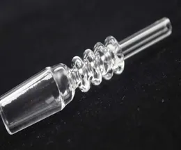 100 Echtquarz 10mm 14mm 18mm 19mm Quarzspitze für Mini Nectar Collector Banger Nail Quarzspitzen6296170