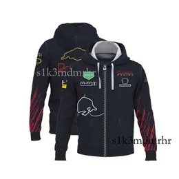 F1 Hoodie Formula 1 Team Zip Up Hoodie Racing Jacket Sweatshirt Spring Autumn Men's Oversized Hoodies Motocross Jersey Tops 205